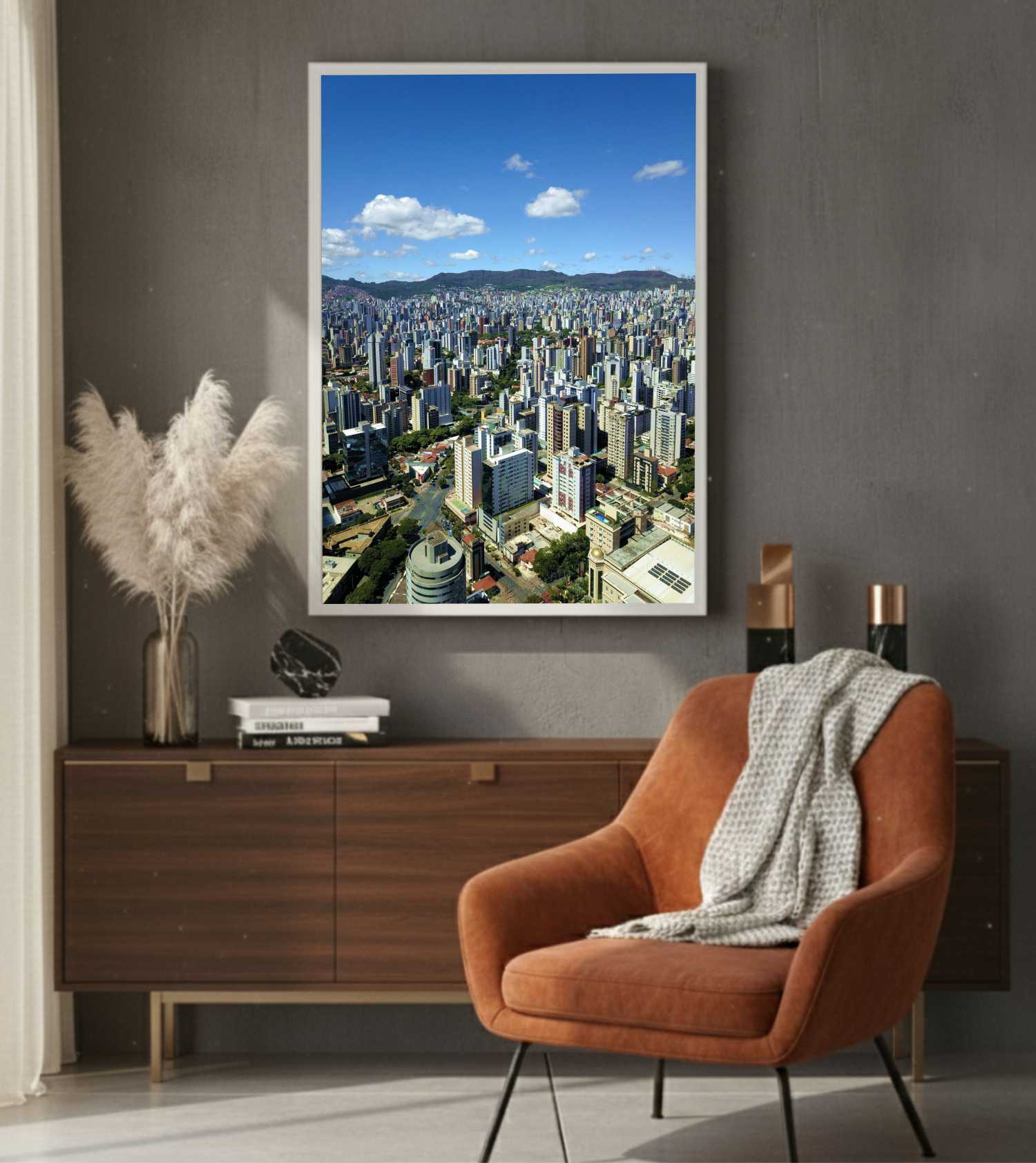 Quadro Decorativo Cidade de Belo Horizonte